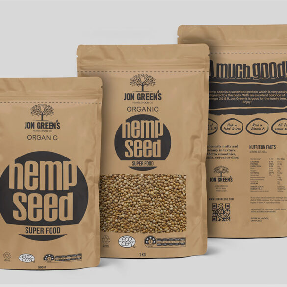 Hemp Seed Packaging Design